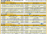 8月も前半戦が終わりつつある今…実力アップへ！夏期集中特訓！