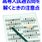 高専入試過去問を解くときの注意点